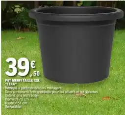 E.Leclerc POT MENFI TAILLE XXL 'TERA' offre