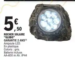 E.Leclerc ROCHER SOLAIRE GLOBO offre