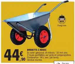 E.Leclerc BROUETTE 2 ROUES offre