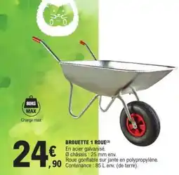 E.Leclerc BROUETTE 1 ROUE offre