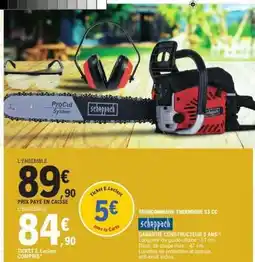 E.Leclerc TRONÇONNEUSE THERMIQUE 53 CC offre