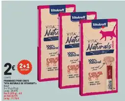 E.Leclerc FRIANDISES POUR CHATS VITA NATURALS DE VITAKRAFT offre