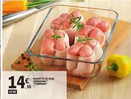 E.Leclerc PAUPIETTE DE VEAU SUPERIEURE TENDRIADE offre