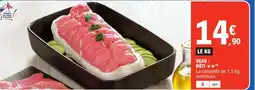 E.Leclerc Veau : rôti offre