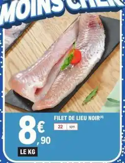 E.Leclerc Filet De Lieu Noir offre