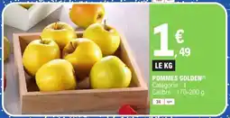 E.Leclerc Pommes Golden offre