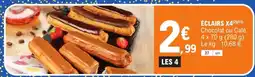 E.Leclerc ÉCLAIRS X4 offre