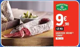 E.Leclerc SAUCISSE SÈCHE CROS offre