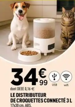 Centrakor Le distributeur de croquettes connecté offre