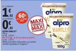E.Leclerc ALPRO VANILLE offre