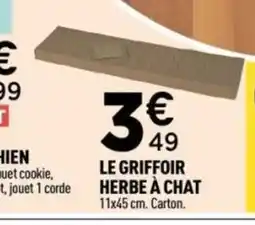 Centrakor Le griffoir herbe à chat offre