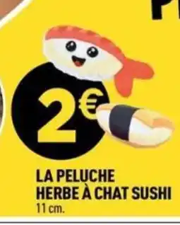 Centrakor La peluche herbe à chat sushi offre