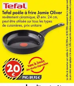 TEDi TEFAL poêle à frire Jamie Oliver offre