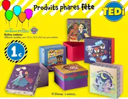 TEDi Boîtes cadeau offre