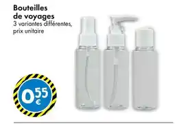 TEDi Bouteilles de voyages offre