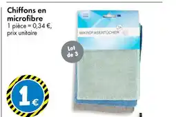 TEDi Chiffons en microfibre offre
