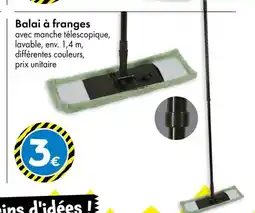 TEDi Balai à franges offre