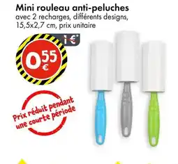 TEDi Mini rouleau anti-peluches offre