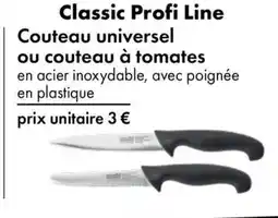 TEDi Couteau universel ou couteau à tomates offre