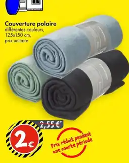 TEDi Couverture polaire offre