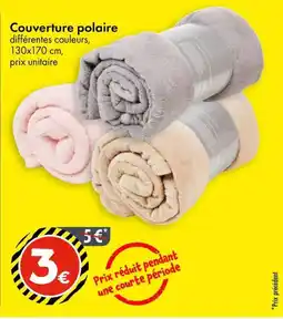 TEDi Couverture polaire offre