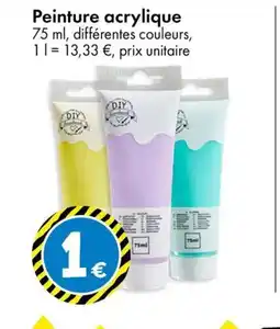 TEDi Peinture acrylique offre