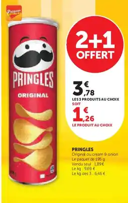 Hyper U PRINGLES offre