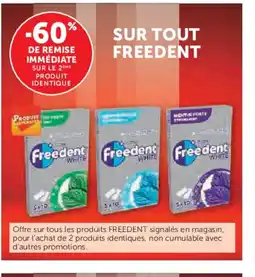 Hyper U FREEDENT Sur tout offre