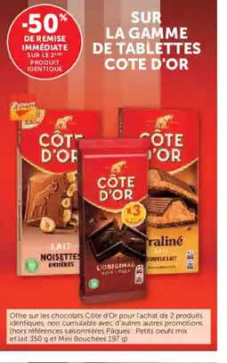 Hyper U COTE D'OR Sur la gamme de tablettes offre