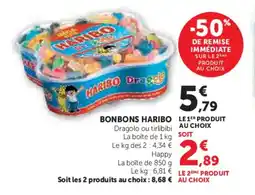 Hyper U HARIBO Bonbons offre
