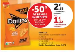 Hyper U DORITOS offre
