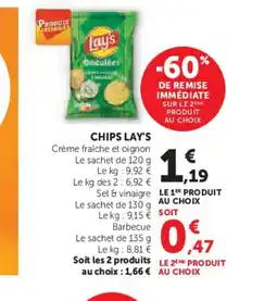 Hyper U LAY'S Chips offre