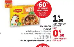 Hyper U MAGGI Bouillon offre