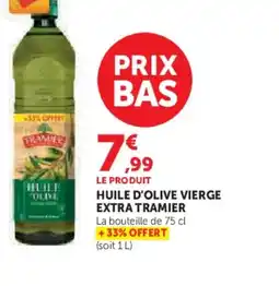 Hyper U TRAMIER Huile d'olive vierge extra offre