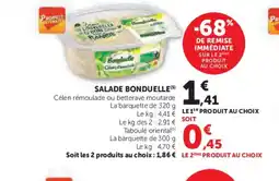 Hyper U BONDUELLE Salade offre