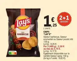 E.Leclerc Chips lay's offre