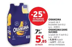 Hyper U ORANGINA offre
