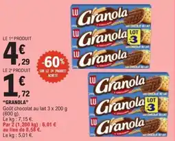 E.Leclerc Granola offre