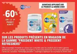 E.Leclerc Freedent white & freedent refreshers offre