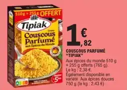 E.Leclerc Couscous parfumé tipiak offre