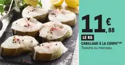 E.Leclerc Cabillaud à la coupe offre
