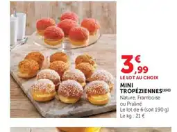 Hyper U Mini tropéziennes offre