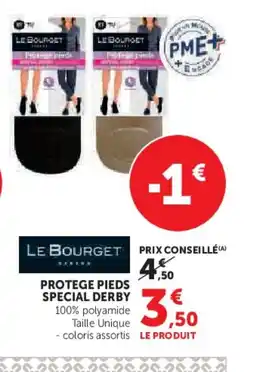 Hyper U Protege pieds special derby offre