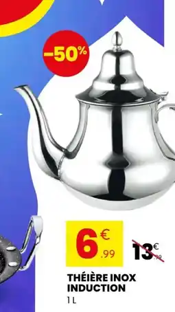 Stokomani Théière inox induction offre