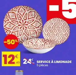 Stokomani Service à limonade offre