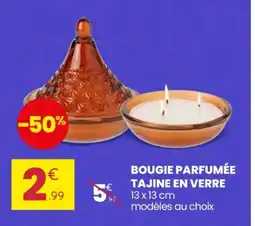 Stokomani Bougie parfumée tajine en verre offre