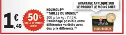 E.Leclerc HOUMOUS “TABLES DU MONDE” offre