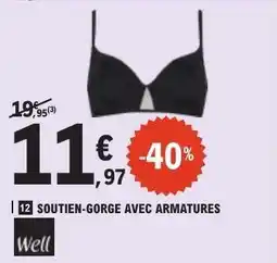 E.Leclerc Soutien-gorge avec armatures offre