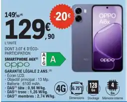 E.Leclerc OPPO A6X offre