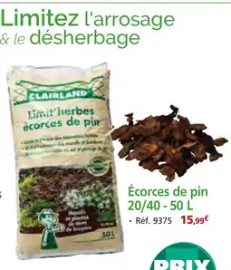 Provence Outillage Écorces de pin offre